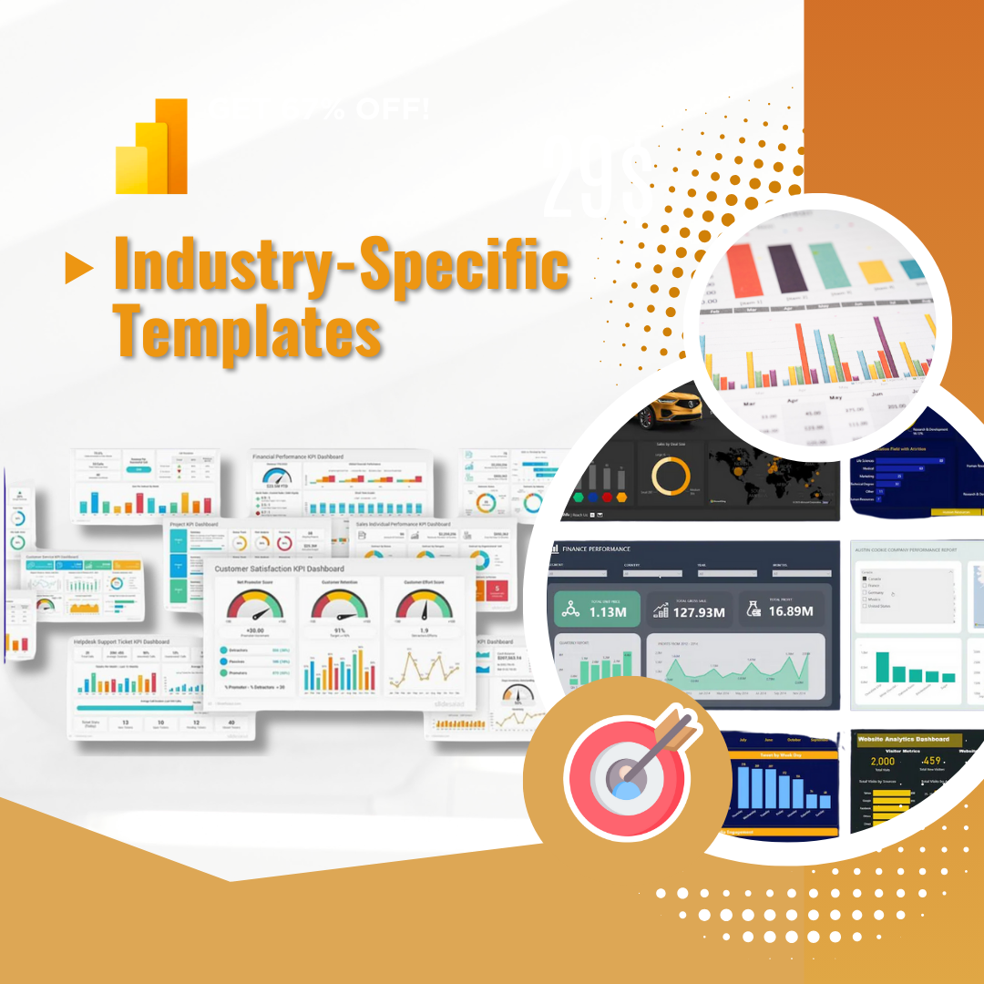 100+ Power BI Templates Bundle – Unleash Your Data's Potential