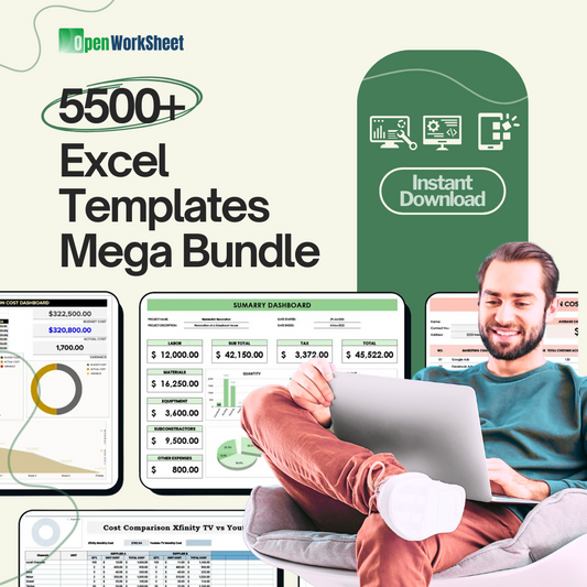 5500+ Excel Templates Mega Bundle – Budget & Business Ready!