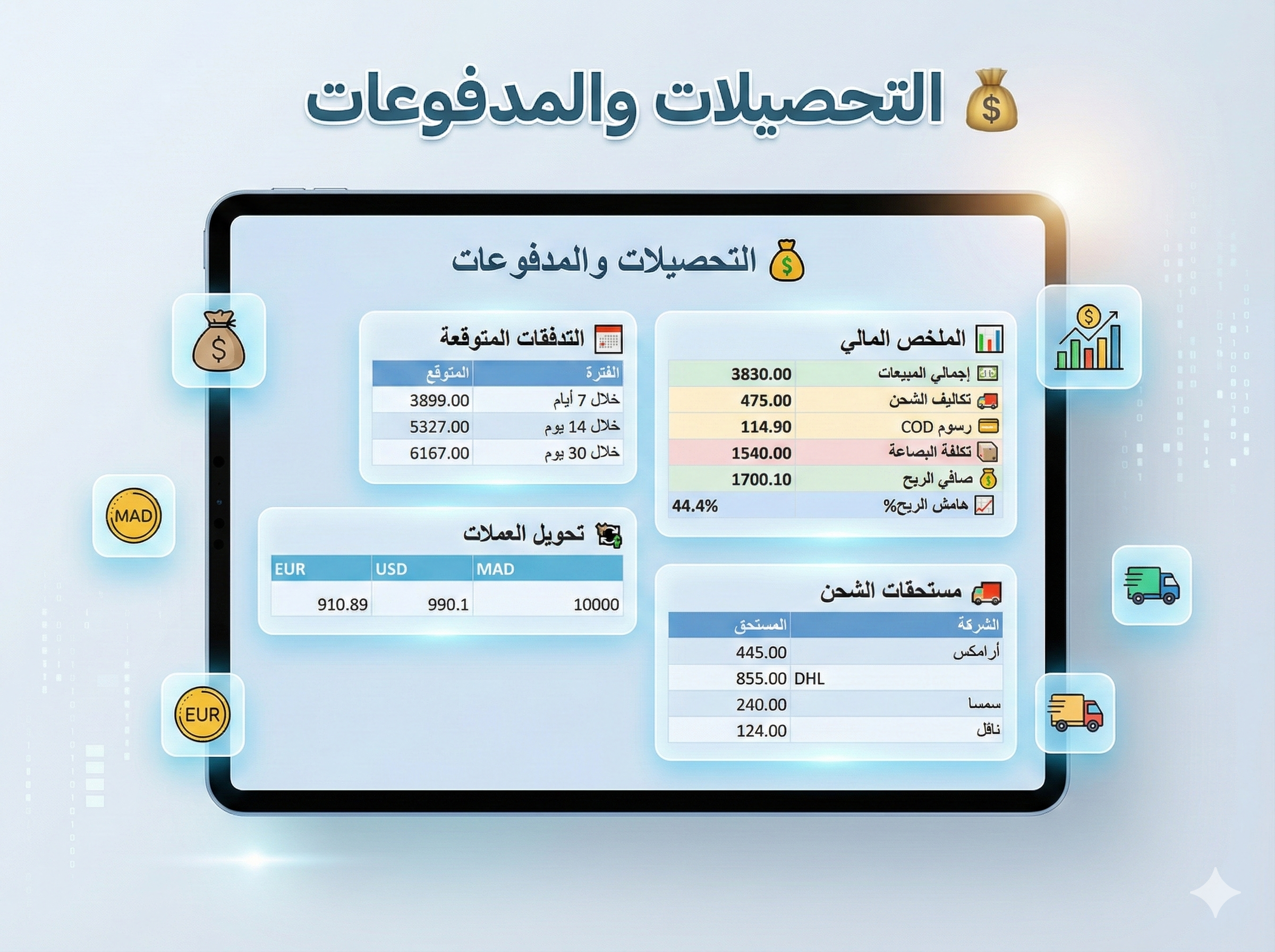 النظام الشامل لإدارة التجارة الإلكترونية (COD Pro System) - نسخة Google Sheets المؤتمتة