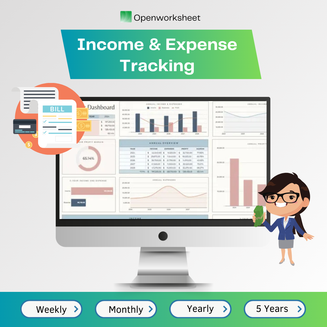 Ultimate Bookkeeping Template for Google Sheets - Openworksheet