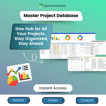 All-in-One Project Management Template for Google Sheets