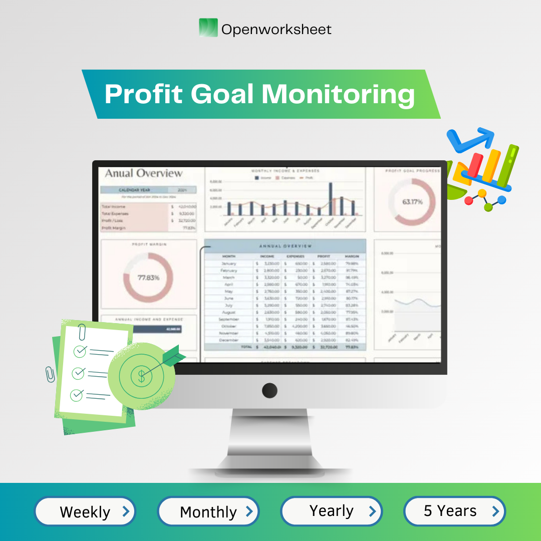 Ultimate Bookkeeping Template for Google Sheets - Openworksheet