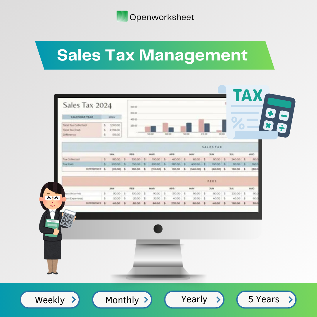 Ultimate Bookkeeping Template for Google Sheets - Openworksheet