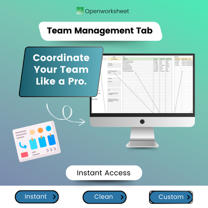 All-in-One Project Management Template for Google Sheets