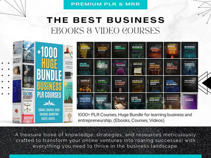 1000+ PLR Courses | eBooks | Video Trainings | Private Label Rights