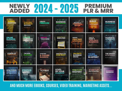 1000+ PLR Courses | eBooks | Video Trainings | Private Label Rights